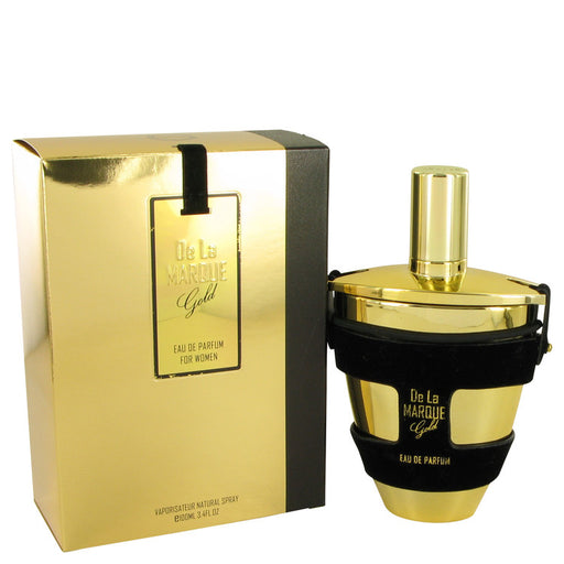 Armaf De La Marque Gold by Armaf Eau De Parfum Spray 3.4 oz for Women - Perfume Energy