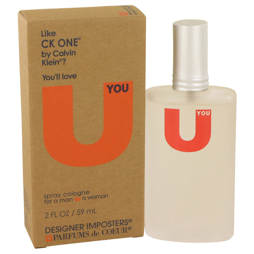 Designer Imposters U You by Parfums De Coeur Cologne Spray (Unisex) 2 oz for Women - Perfume Energy
