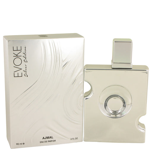Evoke Silver Edition by Ajmal Eau De Parfum Spray 3 oz for Men - Perfume Energy