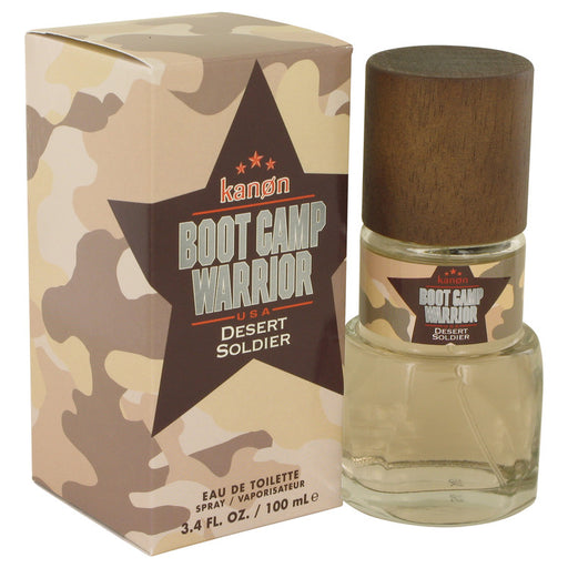 Kanon Boot Camp Warrior Desert Soldier by Kanon Eau De Toilette Spray 3.4 oz for Men - Perfume Energy