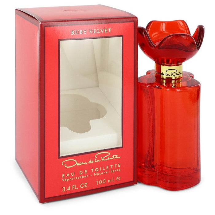 Oscar Ruby Velvet by Oscar De La Renta Eau De Toilette Spray 3.4 oz for Women - Perfume Energy