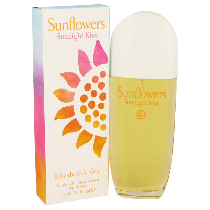 Sunflowers Sunlight Kiss by Elizabeth Arden Eau De Toilette Spray 3.4 oz for Women - Perfume Energy