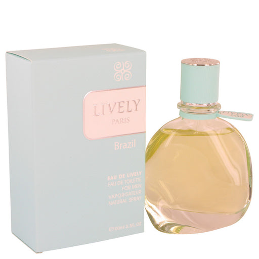 Eau De Lively Brazil by Parfums Lively Eau De Toilette Spray 3.3 oz for Men - Perfume Energy