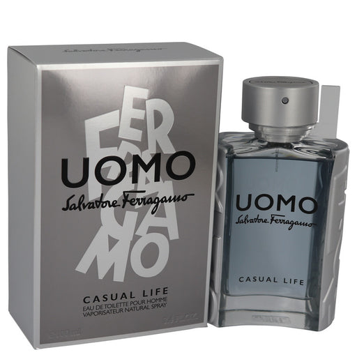 Salvatore Ferragamo Uomo Casual Life by Salvatore Ferragamo Eau De Toilette Spray for Men - Perfume Energy
