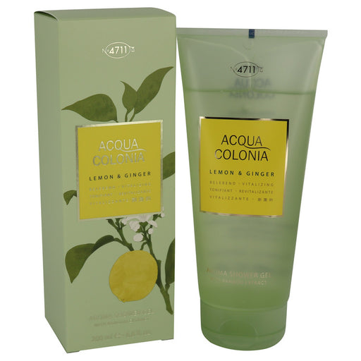 4711 ACQUA COLONIA Lemon & Ginger by 4711 Shower Gel 6.8 oz for Women - Perfume Energy