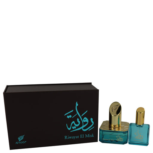Riwayat El Misk by Afnan Eau De Parfum Spray + Free .67 oz Travel EDP Spray 1.7 oz for Women - Perfume Energy