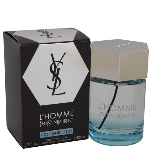L'homme Cologne Bleue by Yves Saint Laurent Eau De Toilette Spray for Men - Perfume Energy