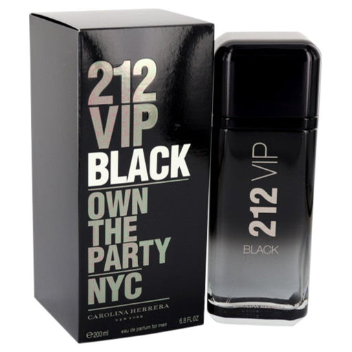 212 VIP Black by Carolina Herrera Eau De Parfum Spray for Men - Perfume Energy