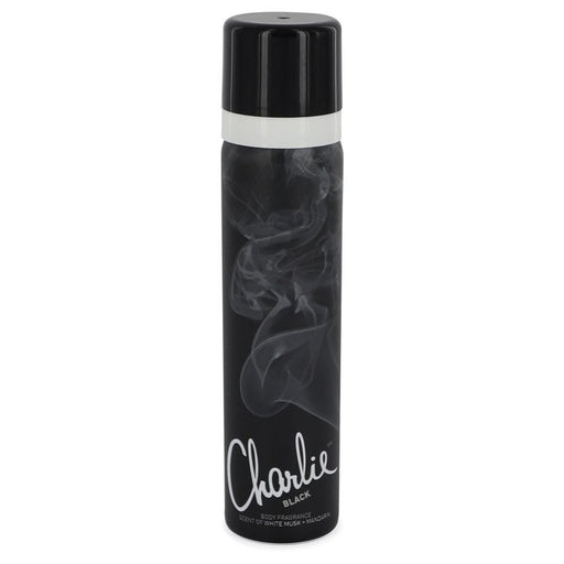 Charlie Black by Revlon Body Fragrance Spray 2.5 oz for Women - Perfume Energy