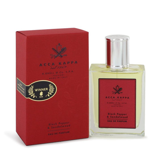 Black Pepper & Sandalwood by Acca Kappa Eau De Parfum Spray 3.3 oz for Men - Perfume Energy