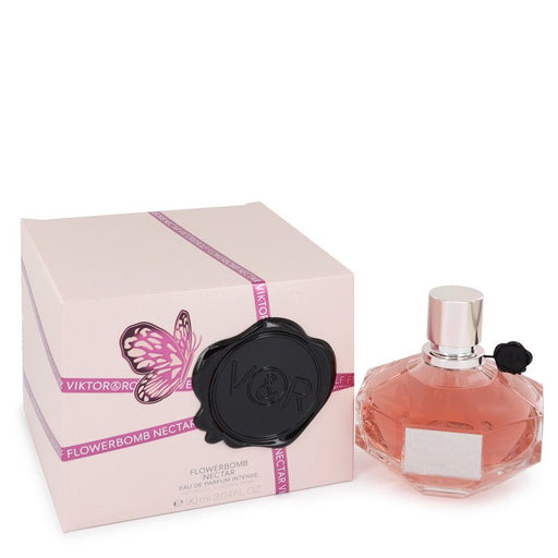 Flowerbomb Nectar by Viktor & Rolf Eau De Parfum Intense Spray 3.04 oz for Women - Perfume Energy