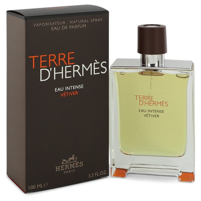 Terre D'hermes Eau Intense Vetiver by Hermes Eau De Parfum Spray for Men - Perfume Energy