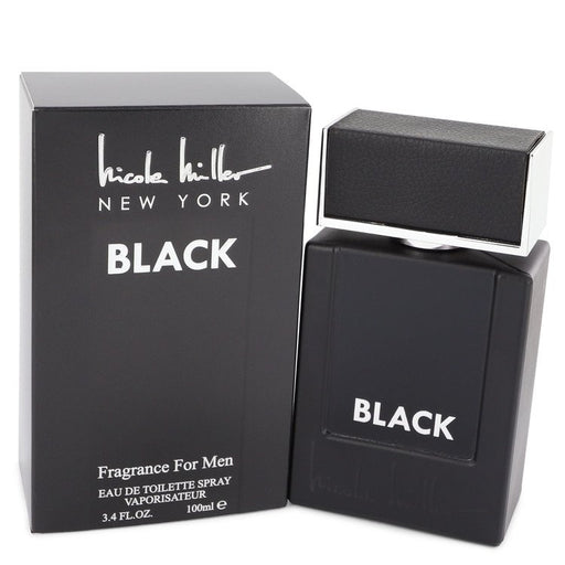 Nicole Miller Black by Nicole Miller Eau De Toilette Spray 3.4 oz for Men - Perfume Energy