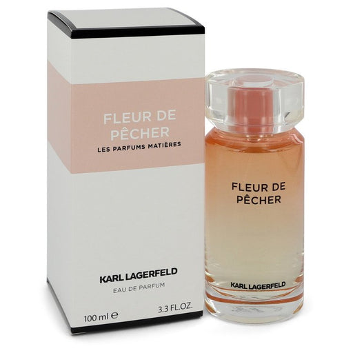 Fleur De Pecher by Karl Lagerfeld Eau De Parfum Spray 3.3 oz for Women - Perfume Energy