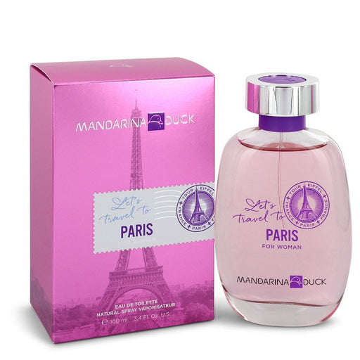 Mandarina Duck Let's Travel to Paris by Mandarina Duck Eau De Toilette Spray 3.4 oz for Women - Perfume Energy