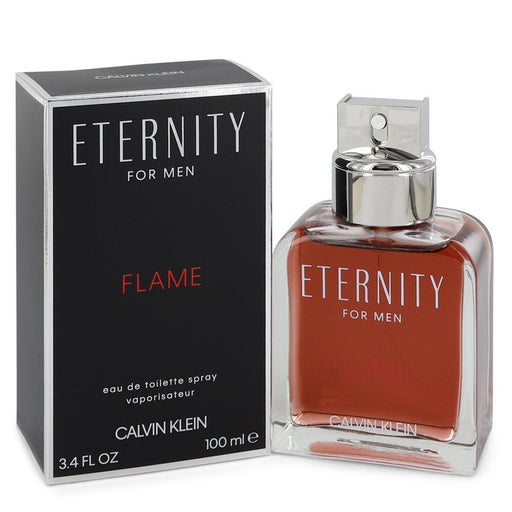 Eternity Flame by Calvin Klein Eau De Toilette Spray for Men - Perfume Energy