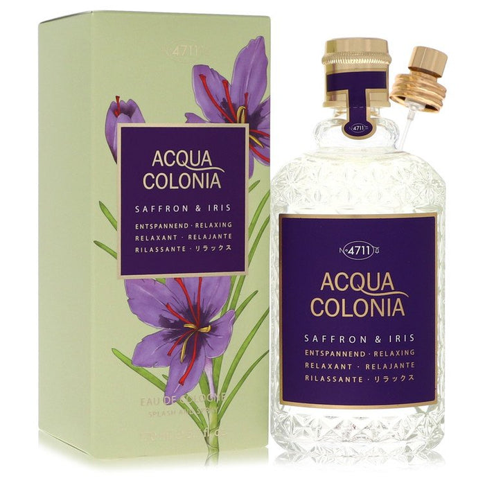 4711 Acqua Colonia Saffron & Iris by 4711 Eau De Cologne Spray 5.7 oz for Women
