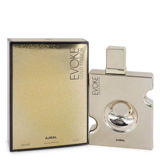 Evoke Gold by Ajmal Eau De Parfum Spray 3 oz for Men - Perfume Energy