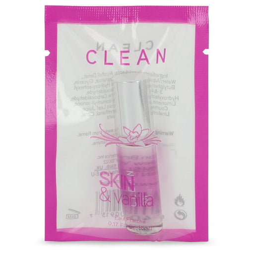 Clean Skin and Vanilla by Clean Mini Eau Frachie .17 oz for Women - Perfume Energy