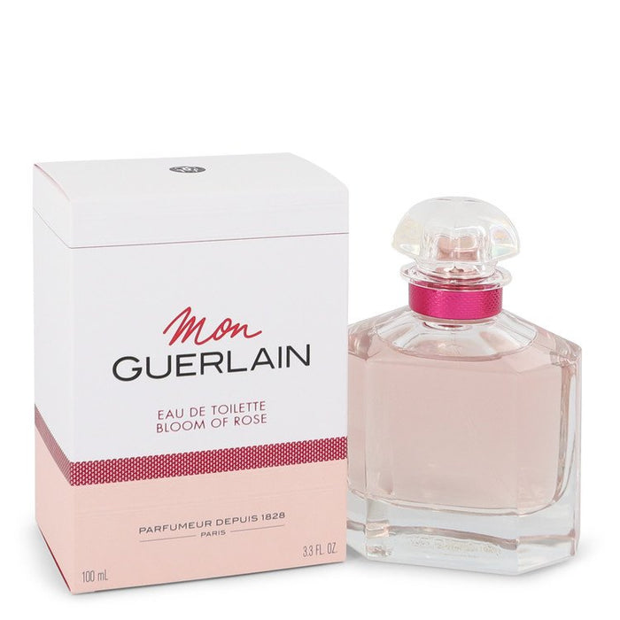 Mon Guerlain Bloom of Rose by Guerlain Eau De Toilette Spray 3.3 oz for Women - Perfume Energy