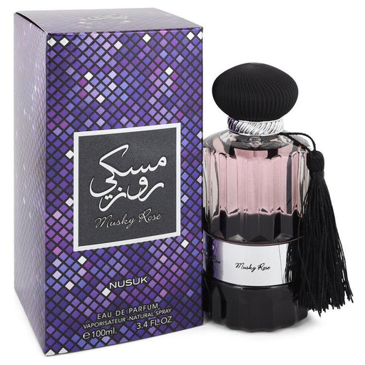 Musky Rose by Nusuk Eau De Parfum Spray 3.4 oz for Women - Perfume Energy