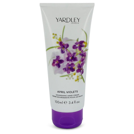 April Violets by Yardley London Hand Cream 3.4 oz  for Women - Perfume Energy