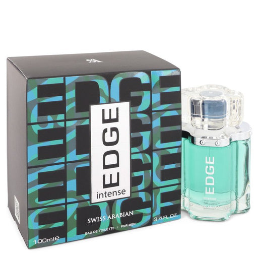 Edge Intense by Swiss Arabian Eau De Toilette Spray 3.4 oz for Men - Perfume Energy
