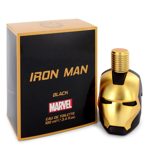Iron Man Black by Marvel Eau De Toilette Spray 3.4 oz for Men - Perfume Energy