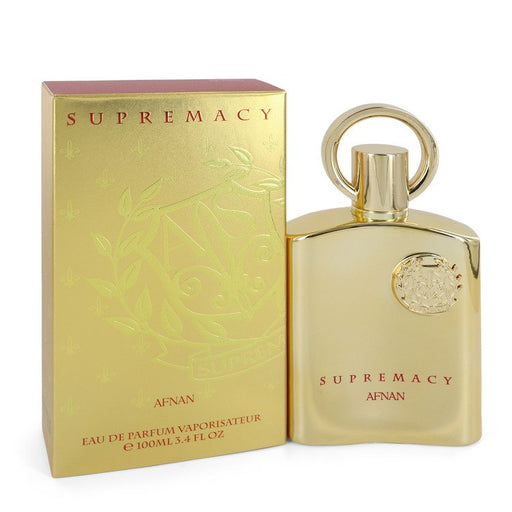 Supremacy Gold by Afnan Eau De Parfum Spray (Unisex) 3.4 oz for Men - Perfume Energy