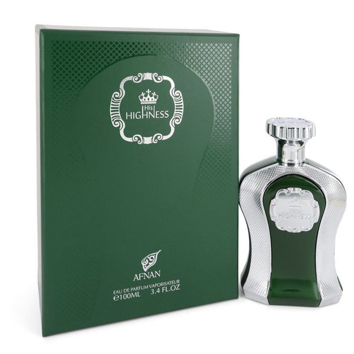 His Highness Green by Afnan Eau De Parfum Spray (Unisex) 3.4 oz for Men - Perfume Energy