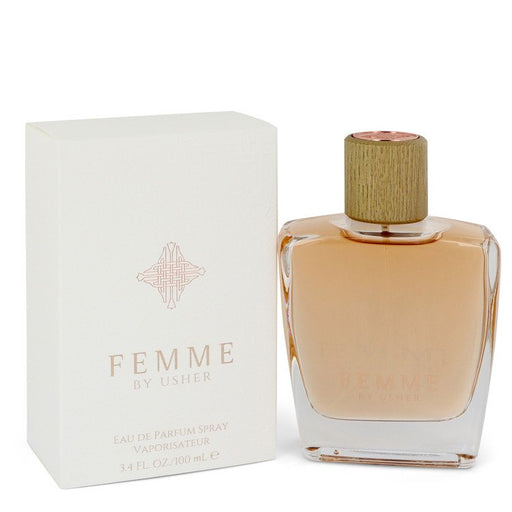 Usher Femme by Usher Eau De Parfum Spray 3.4 oz for Women - Perfume Energy