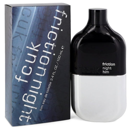 FCUK Friction Night by French Connection Eau De Toilette Spray 3.4 oz for Men - Perfume Energy