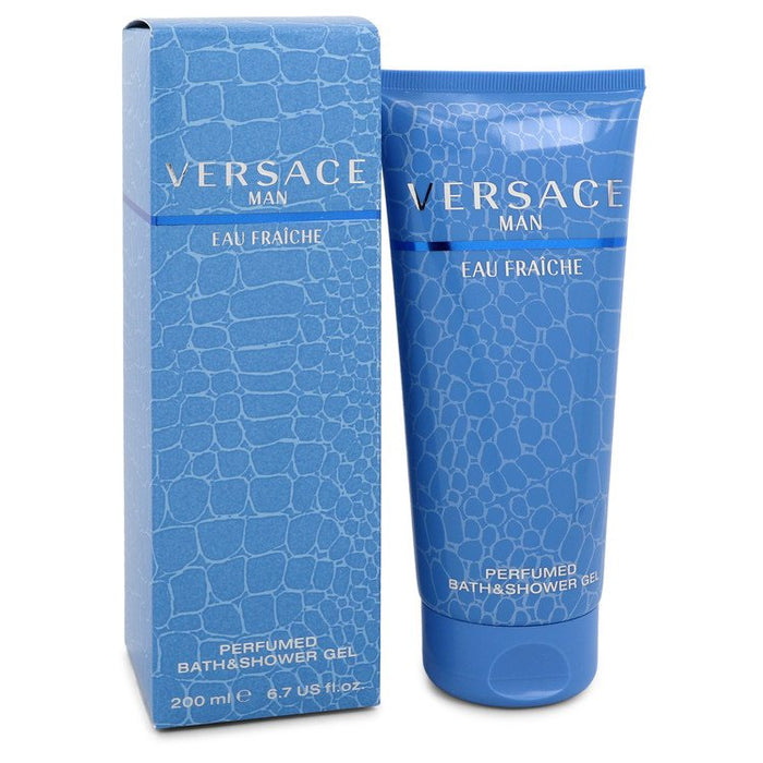 Versace Man by Versace Eau Fraiche Shower Gel   6.7 oz  for Men - Perfume Energy