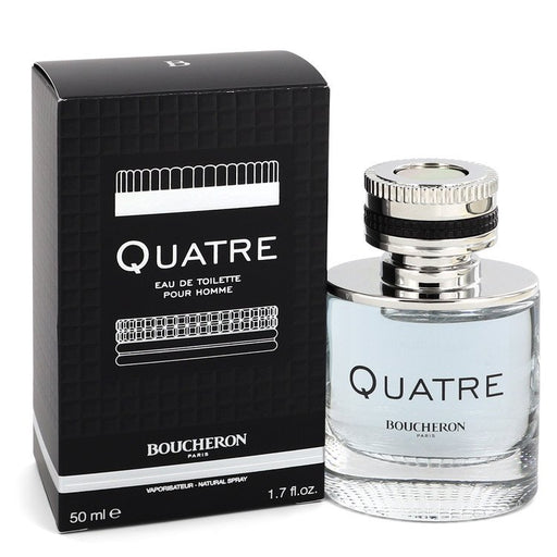 Quatre by Boucheron Eau De Toilette Spray for Men - Perfume Energy