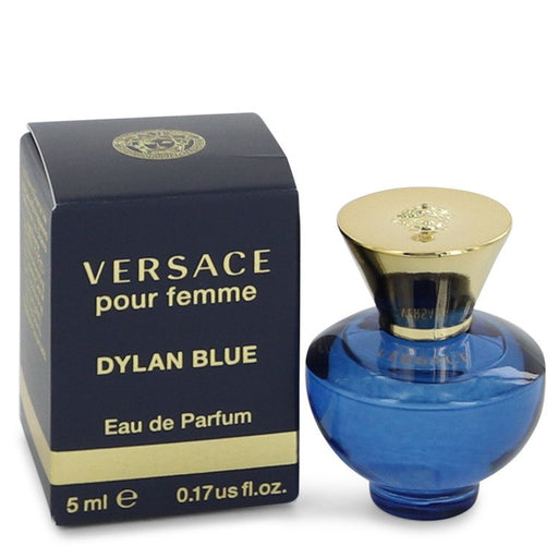 Versace Pour Femme Dylan Blue by Versace Mini EDP .17 oz for Women - Perfume Energy