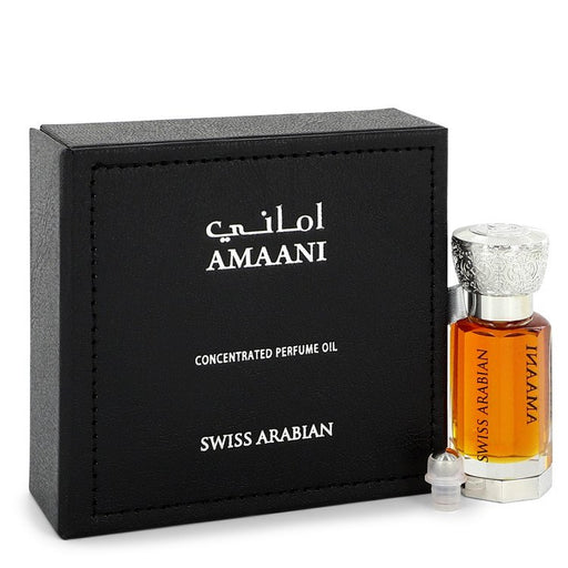 Swiss Arabian Amaani by Swiss Arabian Perfume Oil .40 oz for Men - Perfume Energy