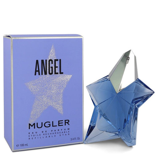 ANGEL by Thierry Mugler Standing Star Eau De Parfum Spray Refillable 3.4 oz for Women - Perfume Energy