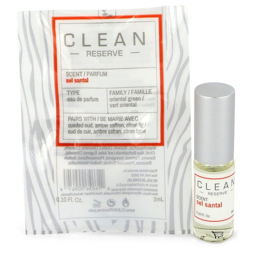 Clean Reserve Sel Santal by Clean Mini EDP Rollerball .10 oz  for Women - Perfume Energy