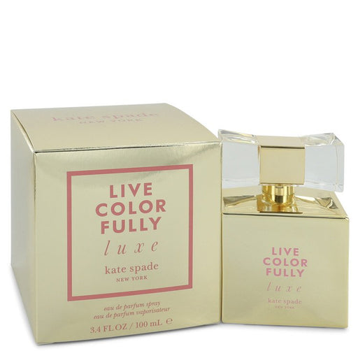Live Colorfully Luxe by Kate Spade Eau De Parfum Spray 3.4 oz for Women - Perfume Energy