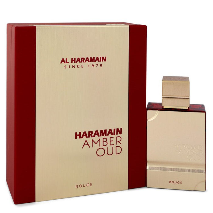 Al Haramain Amber Oud Rouge by Al Haramain Eau De Parfum Spray 2 oz for Men - Perfume Energy