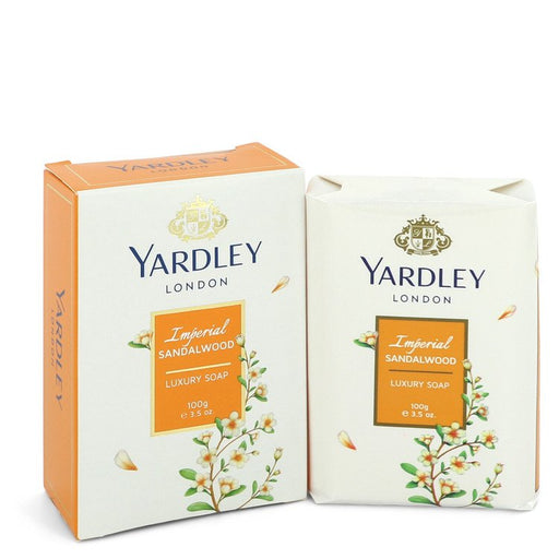 Yardley London Soaps by Yardley London Imperial Sandalwood Luxury Soap 3.5 oz for Women - Perfume Energy
