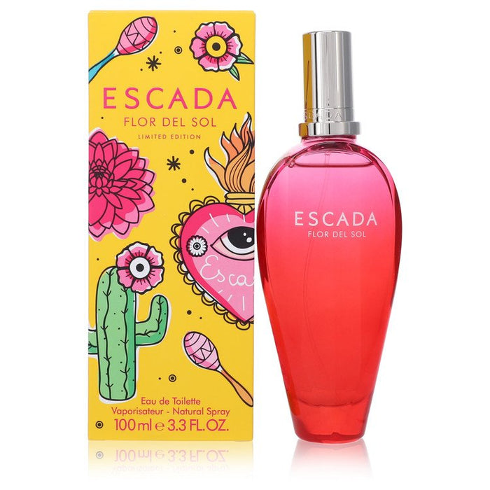 Escada Flor Del Sol by Escada Eau De Toilette Spray (Limited Edition) 3.4 oz for Women - Perfume Energy