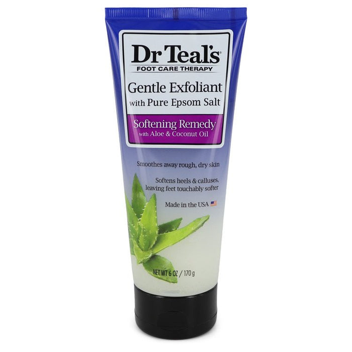 Dr Teal's Gentle Exfoliant With Pure Epson Salt by Dr Teal's Gentle Exfoliant with Pure Epsom Salt Softening Remedy with Aloe & Coconut Oil (Unisex) 6 oz for Women - Perfume Energy