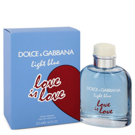 Light Blue Love Is Love by Dolce & Gabbana Eau De Toilette Spray 4.2 oz for Men - Perfume Energy