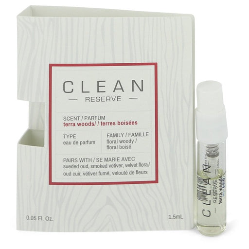 Clean Terra Woods Reserve Blend by Clean Vial (sample) .05 oz for Women - Perfume Energy