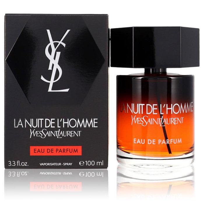 La Nuit De L'Homme by Yves Saint Laurent Eau De Parfum Spray 3.3 oz for Men - Perfume Energy