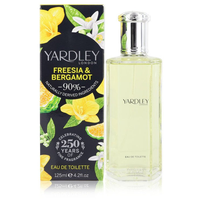 Yardley Freesia & Bergamot by Yardley London Eau De Toilette Spray 4.2 oz for Women - Perfume Energy