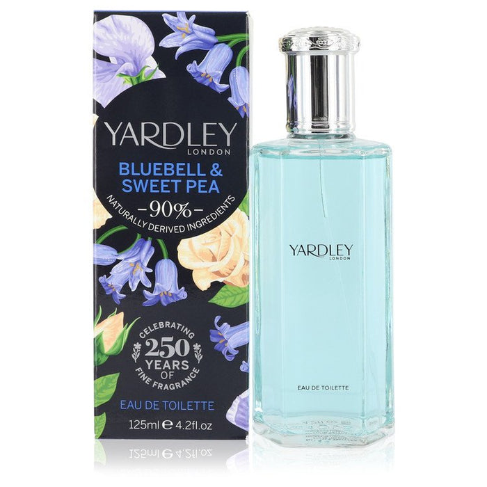 Yardley Bluebell & Sweet Pea by Yardley London Eau De Toilette Spray 4.2 oz for Women - Perfume Energy