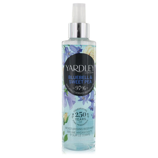Yardley Bluebell & Sweet Pea by Yardley London Moisturizing Body Mist 6.8 oz for Women - Perfume Energy