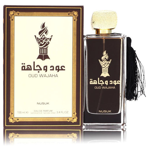 Nusuk Oud Wajaha by Nusuk Eau De Parfum Spray (Unisex) 3.4 oz for Men - Perfume Energy